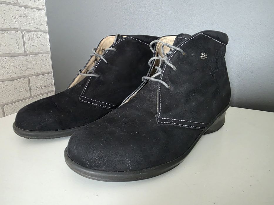 Komfortowe skórzanne botki buty  Fin Comfort r.38,5