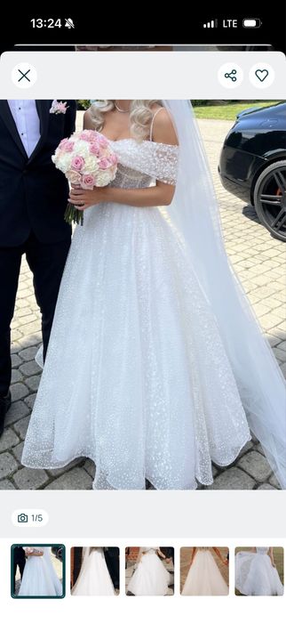 Suknia slubna la perla lanesta