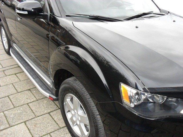 Mitsubishi Outlander Боковые пороги Fullmond