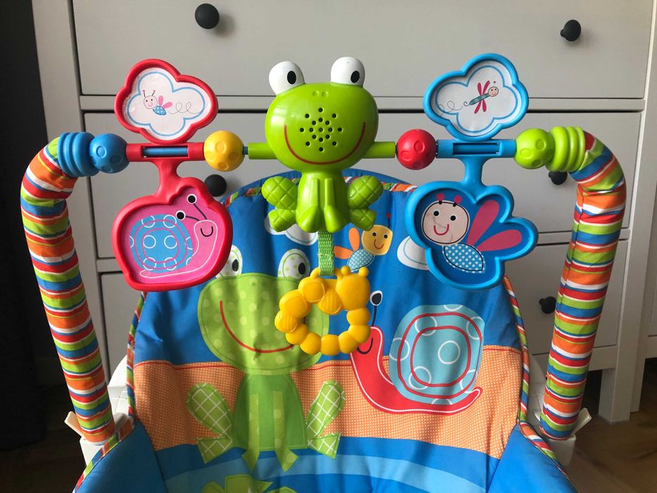 Leżaczek, bujaczek Fisher Price