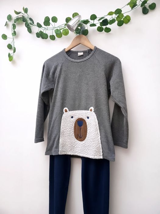 Pijama Polar com Ursinho