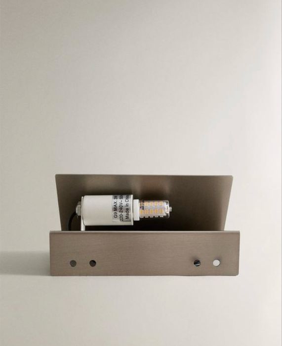 Candeeiro | Aplique De Parede Metal Zara Home NOVO