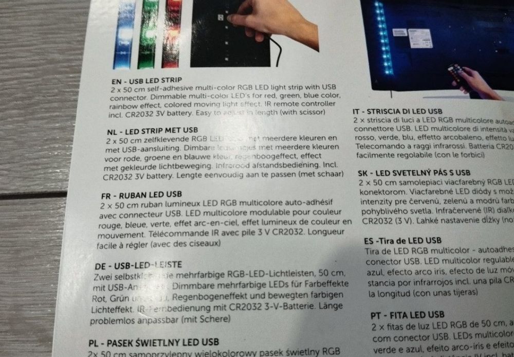 Paski ledowe usb LED Strip Nor-tec