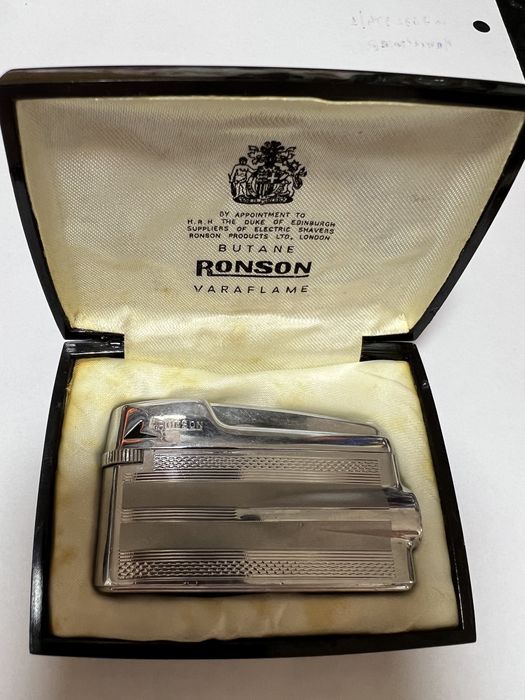 Isqueiros Vintage a  gás Rowenta Noblesse  e  Ronson Varaflame