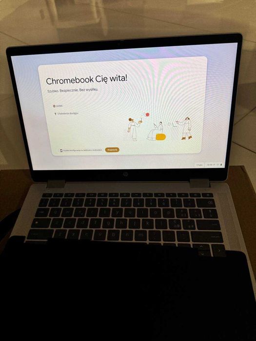 2w1 HP Chromebook x360 Intel Celeron N100, 4GB RAM LPDDR5, 128GB eMMC