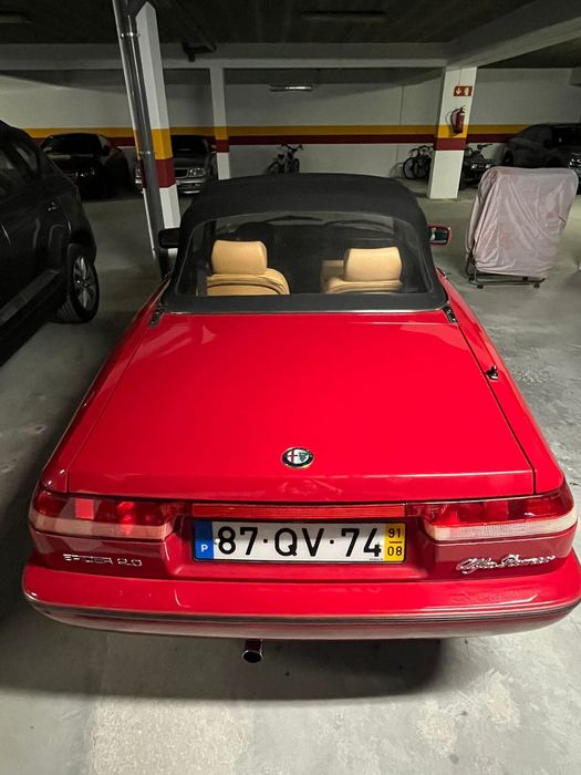 Alfa Romeo Spider 2.0 – 1991 – Apenas 31.000 km – Clássico de Coleção