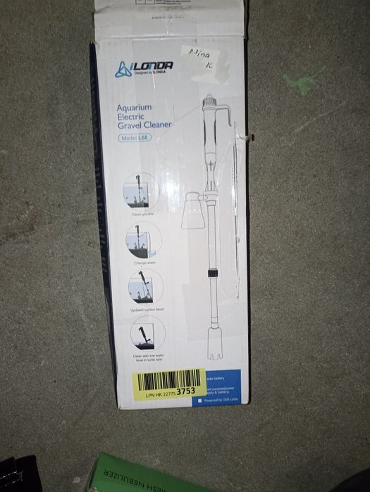 Очищувач гравію акваріума автоматичний