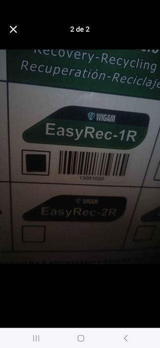 Recuperada gases fluorados