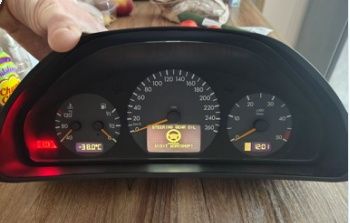 Ремонт приборки Мерседес w210 рест