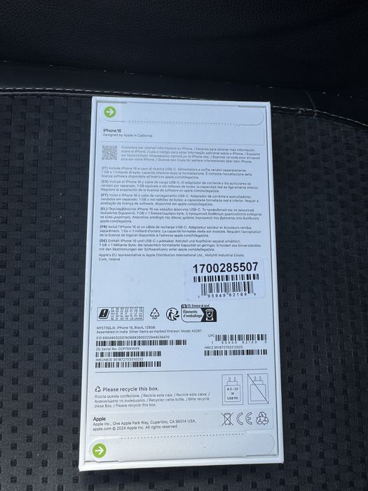 Iphone 16 selado