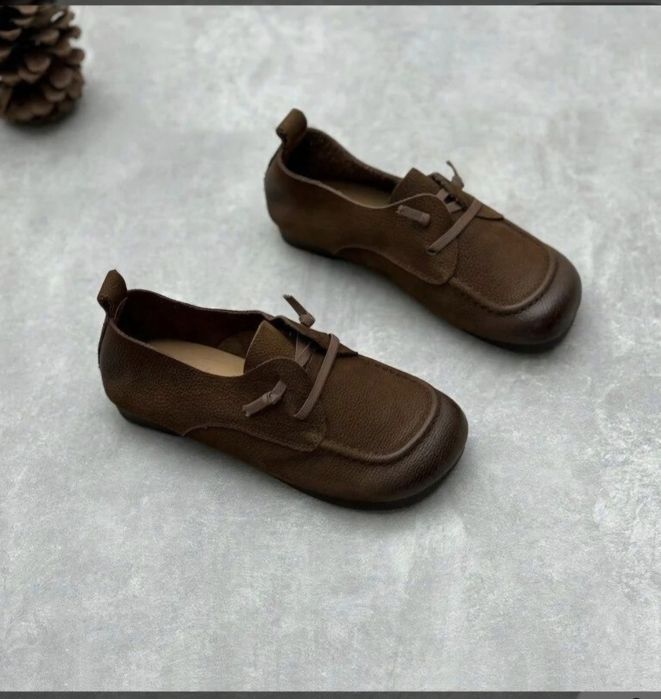 Шкіряні туфлі макасини жіночі