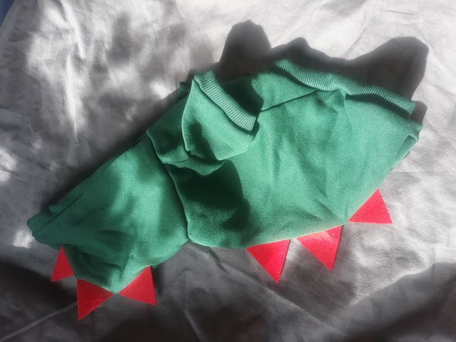 Ubranie dla psa bluza dinozaur