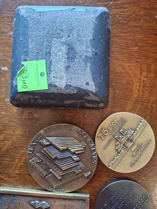 6 medalhas antigas tmg  ubp etc