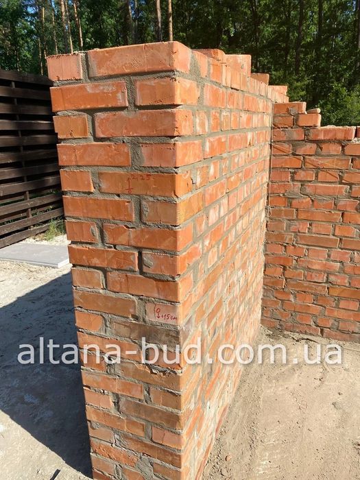 Кирпич з доставкою, М100-150 "Черкаси" (цегла рядова) F35-40 стійкість