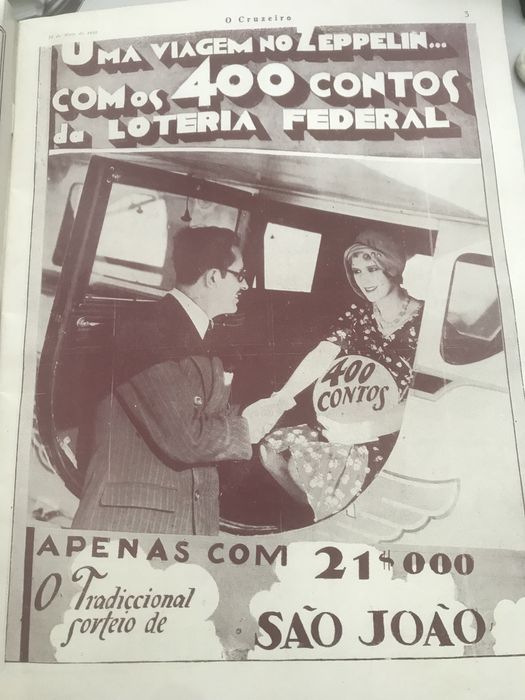 Revista O Cruzeiro - Edição Especial Zeppelin 1930