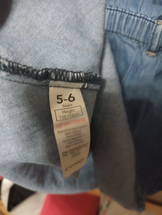 Сукня з деніму для дівчинки