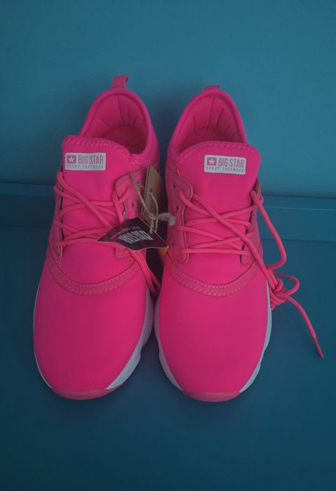 Neonowe sneakersy Big Star
