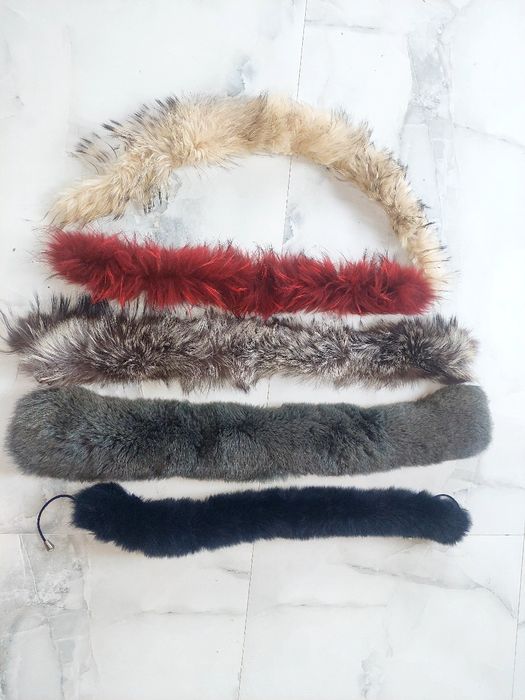 Мехові воротніки натуральні