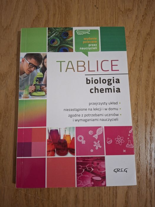 Tablice biologia chemia Greg