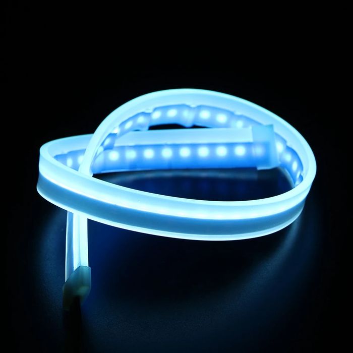 Гибкие Лед дневные ходовые огни с бегущим поворотом 30 45 60см