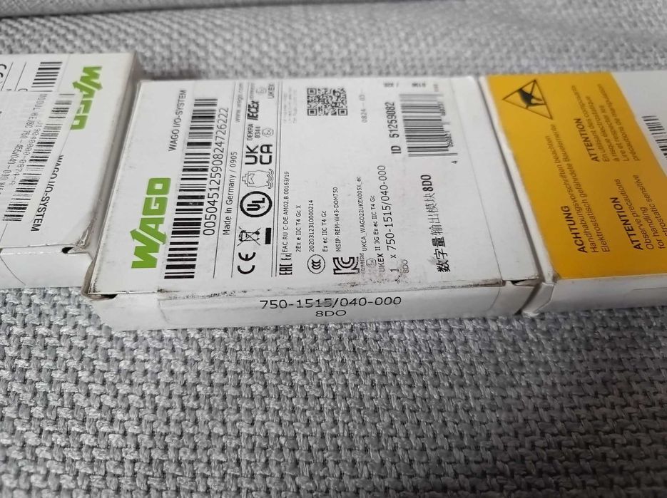 Sterownik WAGO 750 PLC z modułami