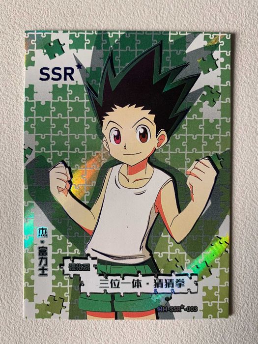 Cartão Hunter x Hunter - Gon