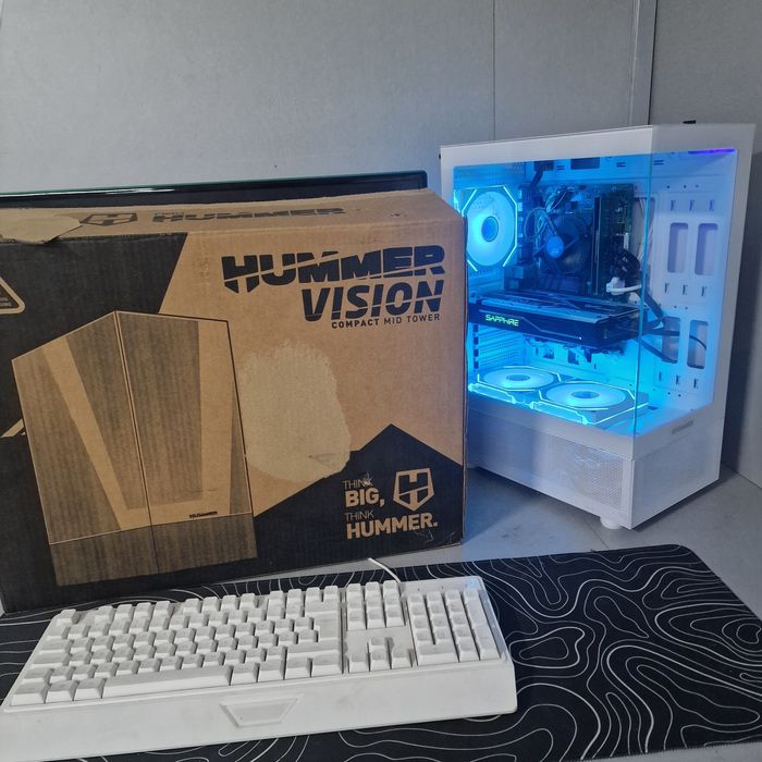 Torre Gaming RGB i3 8100, RX 480 4Gb, 12Gb Ram Ddr4, SSD