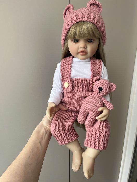 Лялька реборн ,реборн 55 см ,reborn,лялька ,кукла ,пупс,baby born,