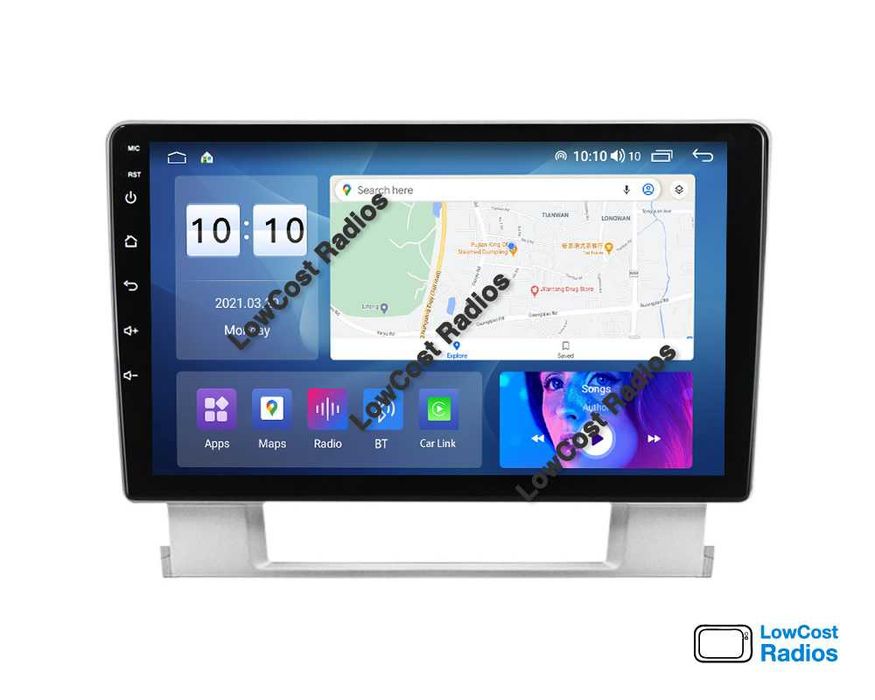 Auto Rádio 9' OPEL ASTRA J 2008 A 2015 | GPS ANDROID BT USB APPS WIFI | CARPLAY • ANDROID AUTO