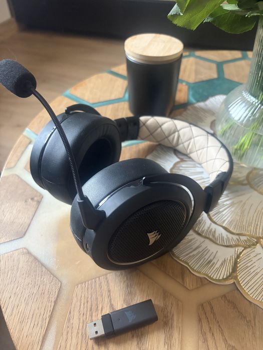 Słuchawki Przewodowe Nauszne Gamingowe Corsair HS70 PRO Stereo Czarne