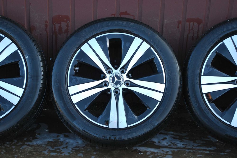 Koła 225 50 + 245 45 R17 5x112 Alufelgi + opony lato Mercedes 8J TPMS