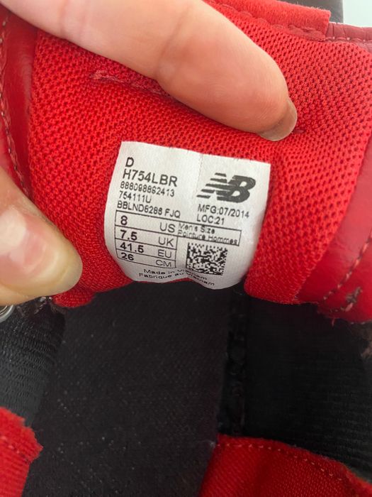 Шкіряні осінні кросівки New Balance H754LBR, Оригінал (US 8/26 см/41)