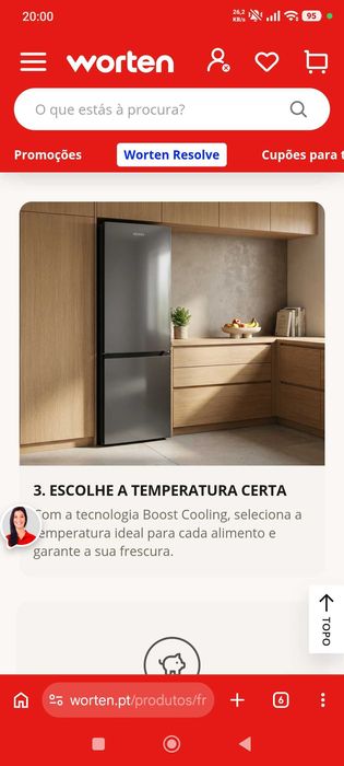 Frigorifico novo