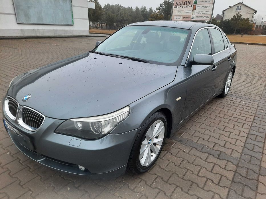BMW E60, 525i, 218 KM, 2006 r.