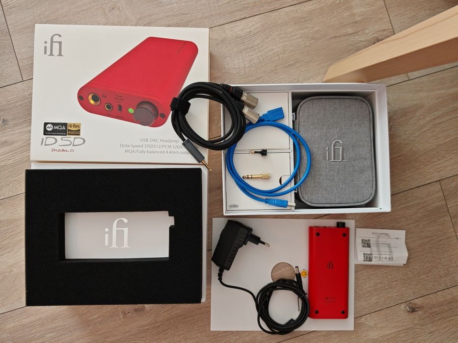 iFi audio iDSD Diablo DAC USB wzmacniacz słuchawkowy