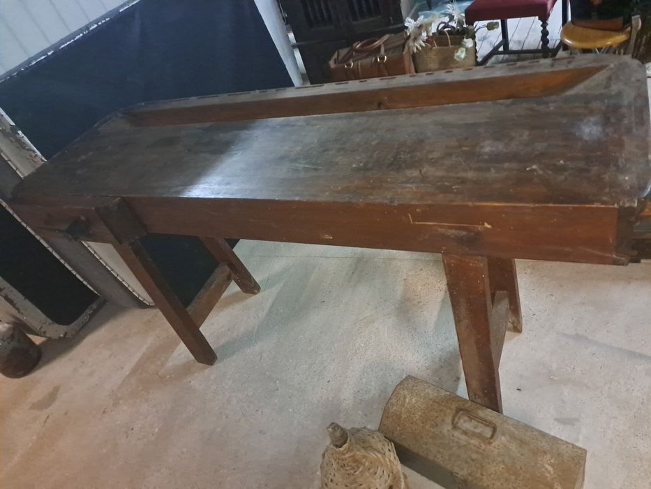 Balança vintage com pesos