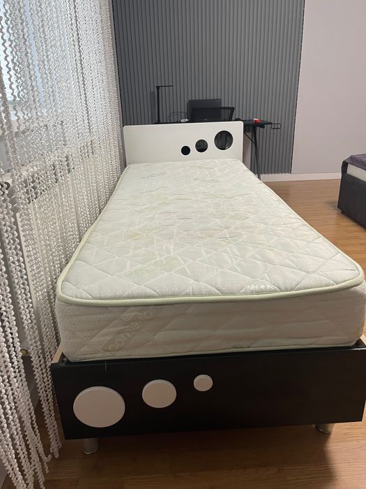 Дитячий ліжко з ортопедичним матрасом