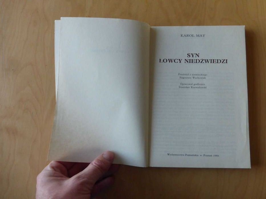 Syn łowcy niedźwiedzi. Karol May