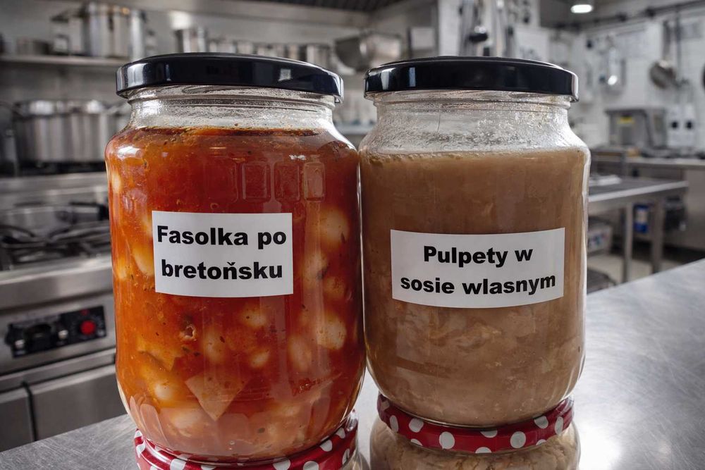 Zestaw 14 dań obiadowych w słoikach z długim terminem przydatności