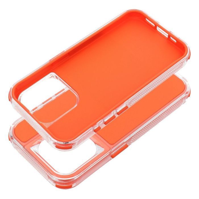 Futerał do iPhone 14 PRO Matrix pomarańczowy