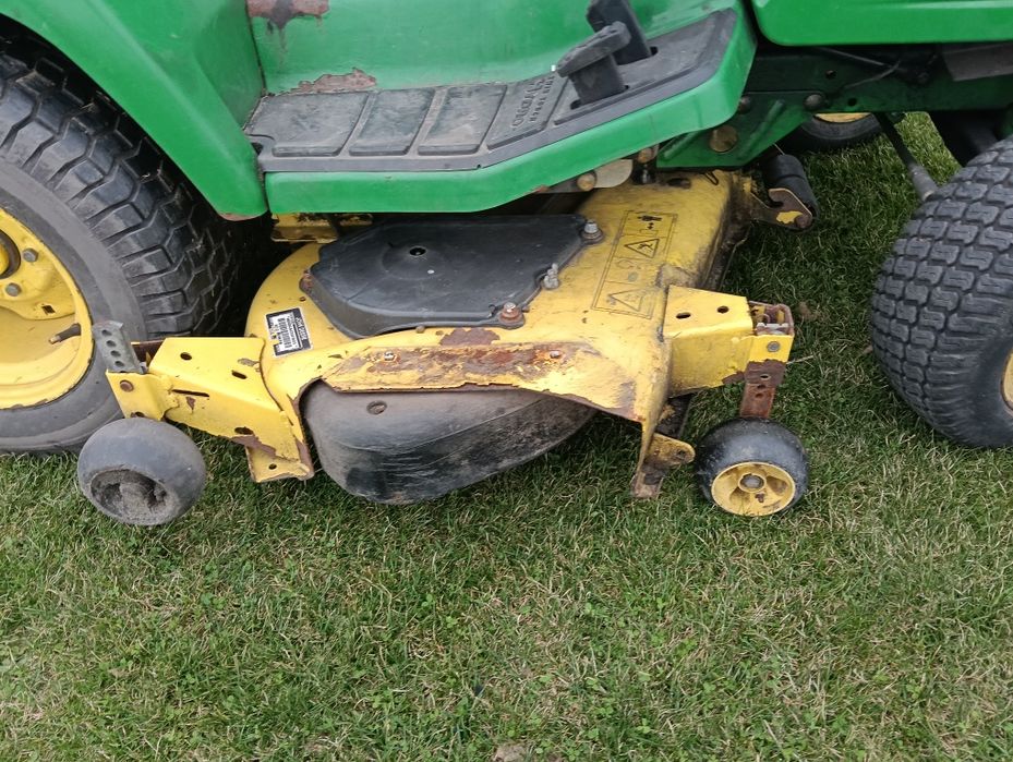 Traktorek kosiarka John Deere 355D tanio faktura VAT
