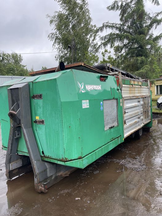 Komptech crambo 5000 niscczarka dwuwalowa