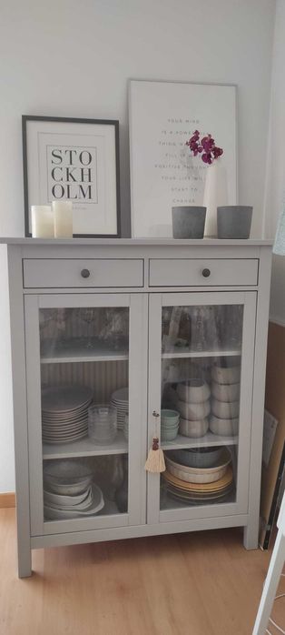 louceiro ikea pintado cinza em bom estado