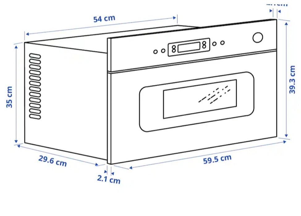 Microondas Ikea completamente novo