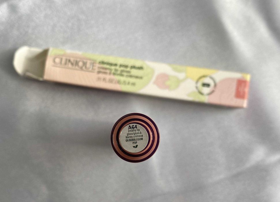 Блиск для губ Clinique pop plush creamy lip gloss bubblegum pop