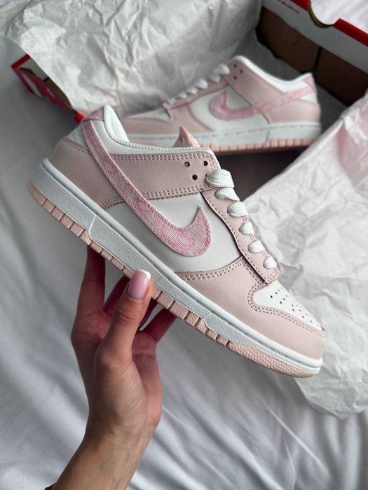 АКЦІЯ! Nike Dunk Low Pink Paisley 36 37 38 39 40 41