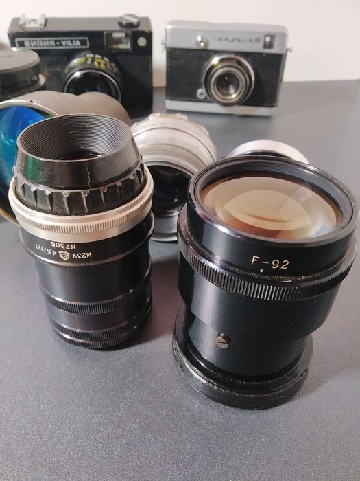 Фотоаппарат + Объективы Юпитер 8м Гелиос 44 F-92