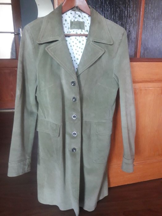 Płaszcz damski zamszowy, rozm. 40-42