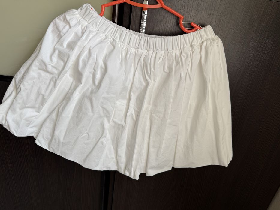 Спідниця-шорти біла