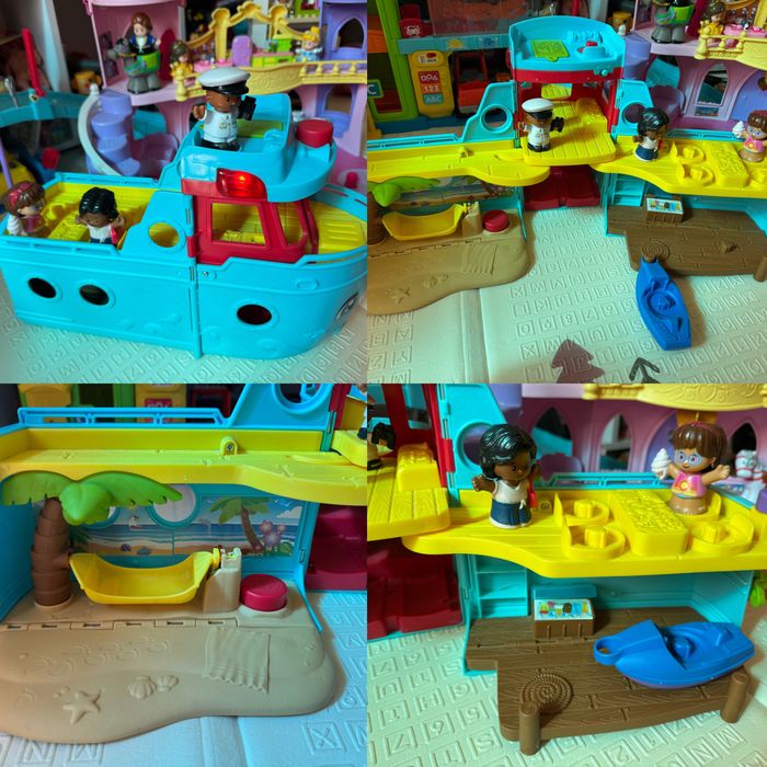 Fisher prise little people play doh lego duplo розвиваючі іграшки ляльковий будинок будиночок ігрові набори